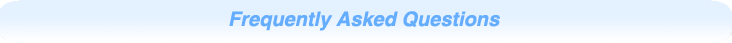 frequently asked questions