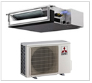 Mitsubishi Horizontal Ducted Heat Pumps