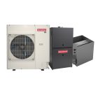 Goodman 3 Ton 18.5 SEER2 Variable-Speed Inverter AC & Gas Furnace System - 80,000 BTU 80% AFUE Variable-Speed Low NOx Upflow Gas Furnace, California Compliant, R32
