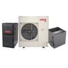 3-ton Goodman AC and gas furnace system with 100000 BTU 97% AFUE furnace