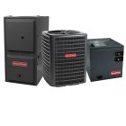 Goodman Furnace AC Combo - 4 Ton 13.5 SEER2 AC With 80000 BTU 97% AFUE Modulating Variable-Speed ECM Gas Furnace System - Downflow | R32