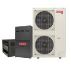 Goodman 5 Ton 16 SEER2 Dual Fuel Side Discharge Heat Pump & Gas Furnace System - Inverter Heat Pump, 80,000 BTU 80% AFUE 2-Stage Variable-Speed Horizontal Ultra-Low NOx Furnace, California & Colorado Compliant, R32