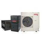 Goodman 3 Ton 18 SEER2 Variable-Speed Inverter AC & Gas Furnace System - Two-Stage Variable-Speed 100,000 BTU 96% AFUE Gas Furnace, Horizontal, R32