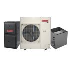 Goodman 3 Ton 18.5 SEER2 Variable-Speed Inverter AC & Gas Furnace System - Two-Stage Variable-Speed 80,000 BTU 96% AFUE Gas Furnace, Upflow, R32