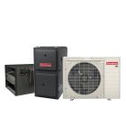 Goodman 2 Ton 19 SEER2 Variable-Speed Inverter AC & Gas Furnace System – 60,000 BTU 97% AFUE Modulating Variable-Speed Horizontal Gas Furnace, R32