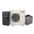 Goodman 4 Ton 16 SEER2 Variable-Speed Inverter AC & Gas Furnace System – 100,000 BTU 97% AFUE Modulating Variable-Speed Upflow Gas Furnace, R32