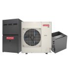 Goodman 4 Ton 16 SEER2 Variable-Speed Inverter AC & Gas Furnace System - 80,000 BTU 80% AFUE Variable-Speed Ultra-Low NOx Upflow Gas Furnace, California & Colorado Compliant, R32