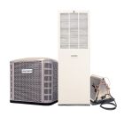 Revolv 4 Ton Mobile Home Heat Pump AC And Electric Furnace System | 14.3 SEER2 | Downflow 16-Speed ECM Blower With Coil Cabinet | Select Your Furnace | R454B