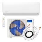 MrCool DIY Easy Pro 12,000 BTU Mini-Split Heat Pump Wall-Mounted System with 11.5 Ft. Installation Kit - 19.5 SEER2, Single-Zone, 115V R454B