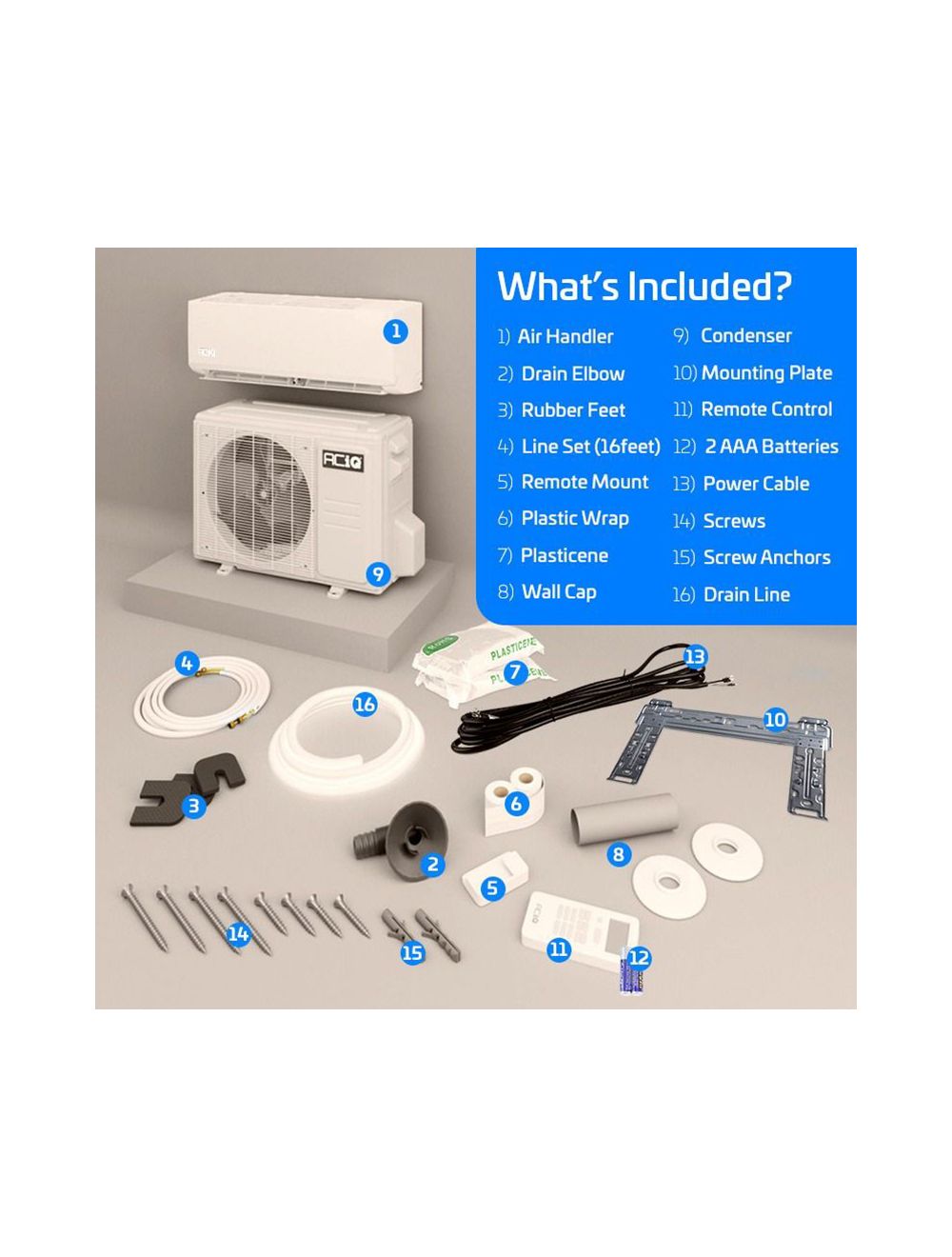 ACiQ Essentials Mini Split System - Thumbnail 5