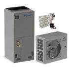 GREE 3 Ton 18 SEER Unitary Ducted Heat Pump Mini Split AC System With Electric Heat Kit- Flexx Series