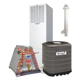 Revolv 3.0 Ton 14 SEER Gas System for Mobile Home Downflow 95% Efficient