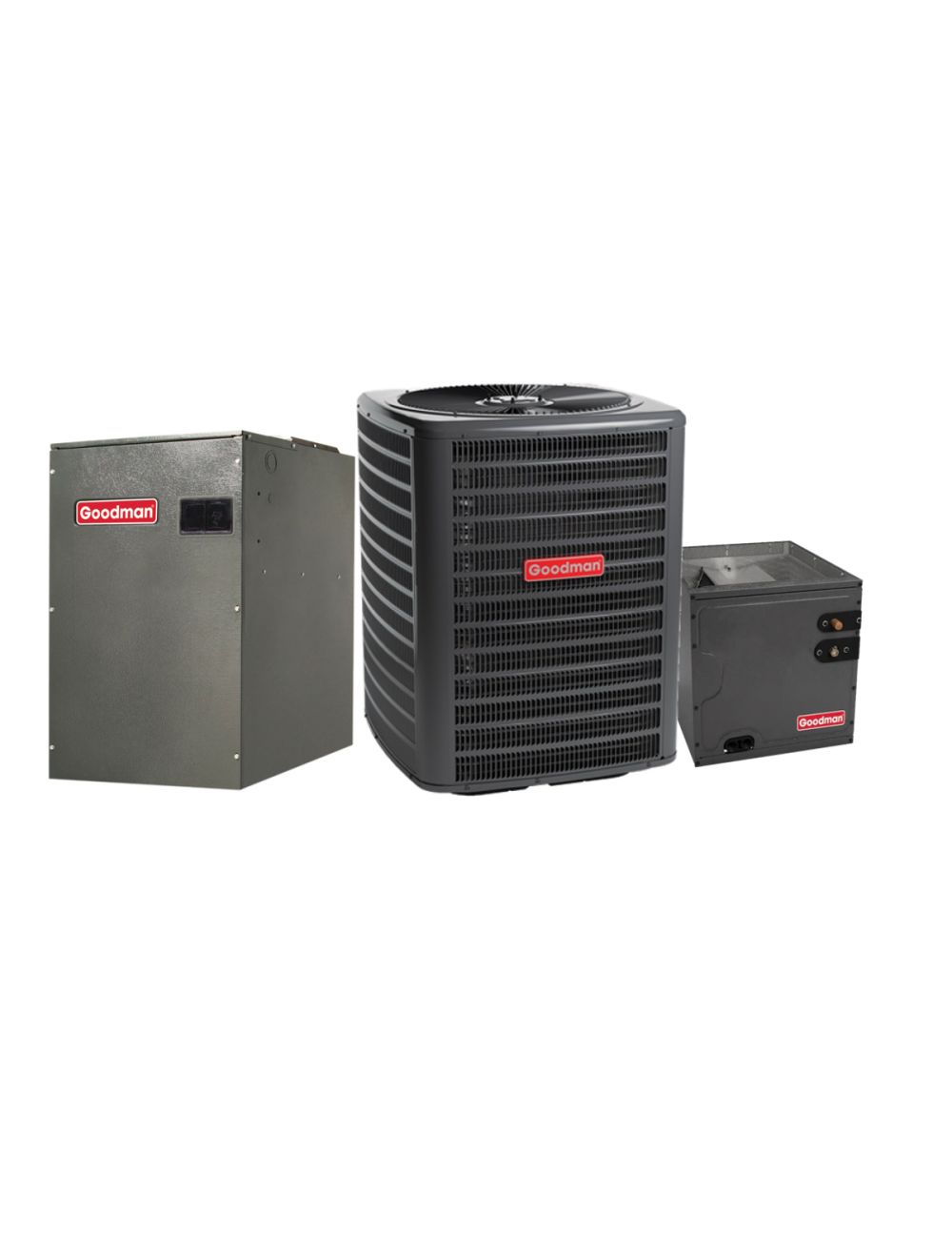Goodman 4 Ton 17.2 SEER2 Two Stage Cooling Only Split System Upflow With  MBVC2001