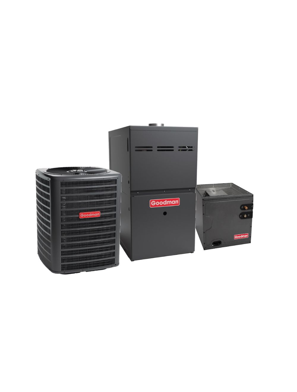 Goodman 3 Ton 14.5 SEER2 100000 BTU 96% Two Stage Gas System Upflow