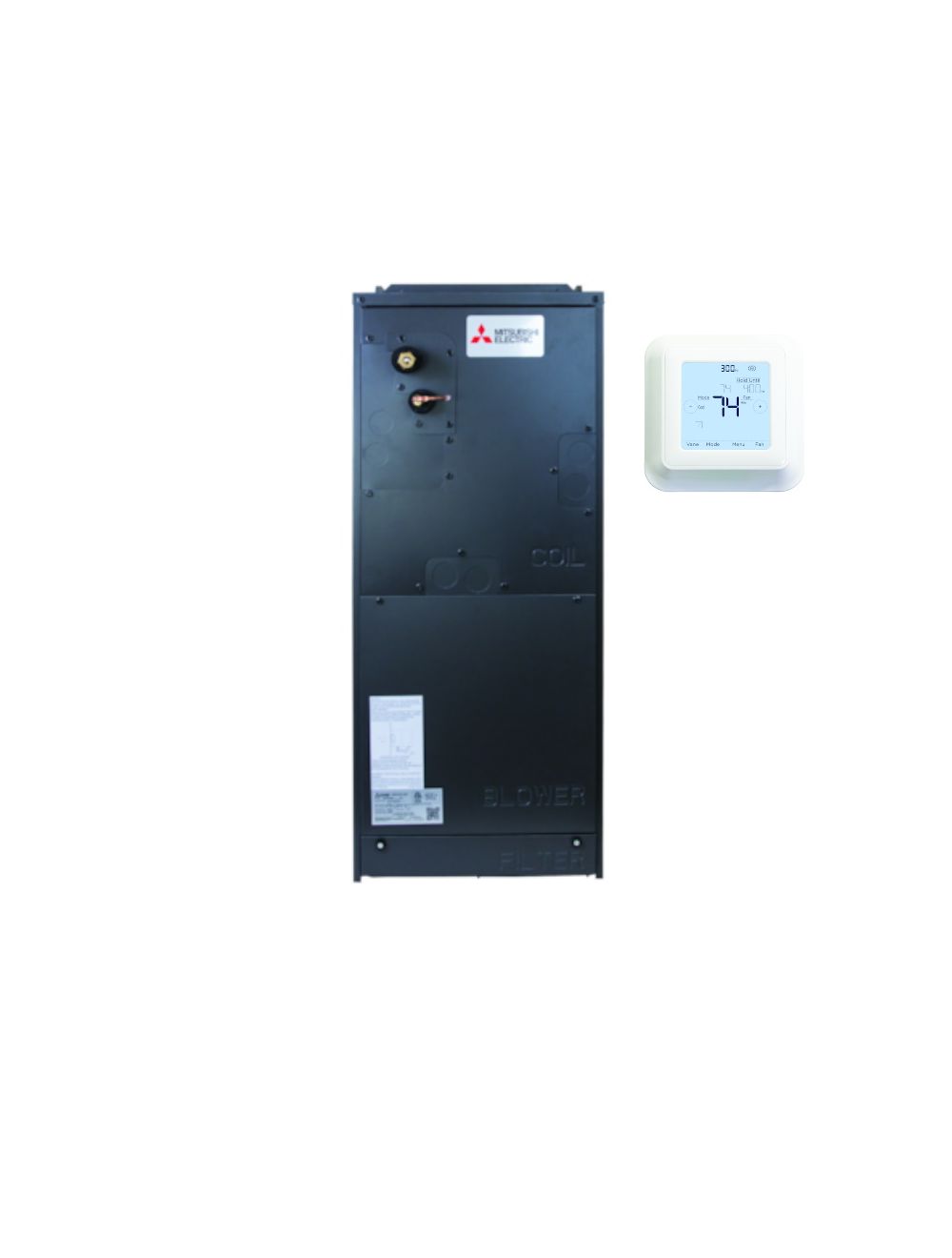 Mitsubishi 30000 BTU Ducted Mini Split AC Multi-Position Air Handler Indoor  Unit