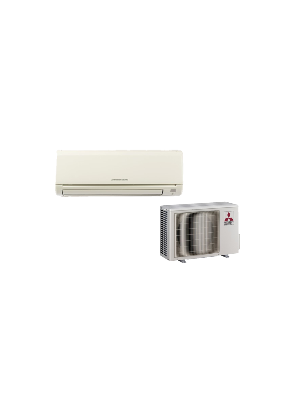 Mitsubishi 12000 BTU Mini Split Wall Mount Heat Pump 23.1 SEER System