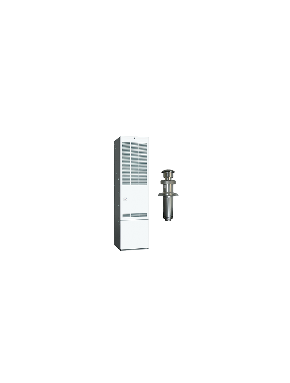 Revolv RG1D 70K BTU 80% AFUE Downflow Gas Furnace With 3 Ton Blower u0026 Coil  Cabinet