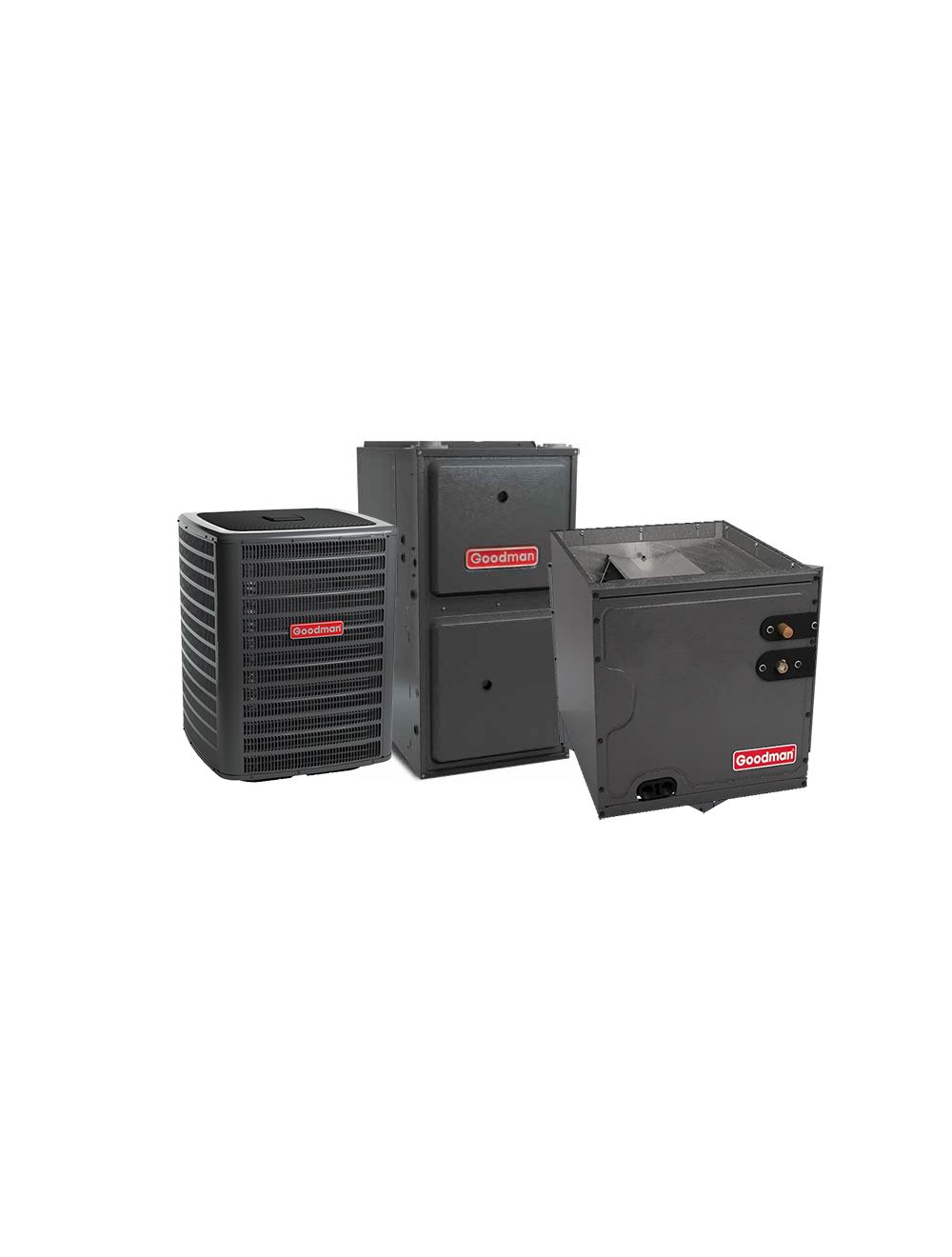 Goodman 3.5 Ton 14.5 SEER2 80000 BTU 96% Single Stage Gas System Upflow  Ultra-Low NOx