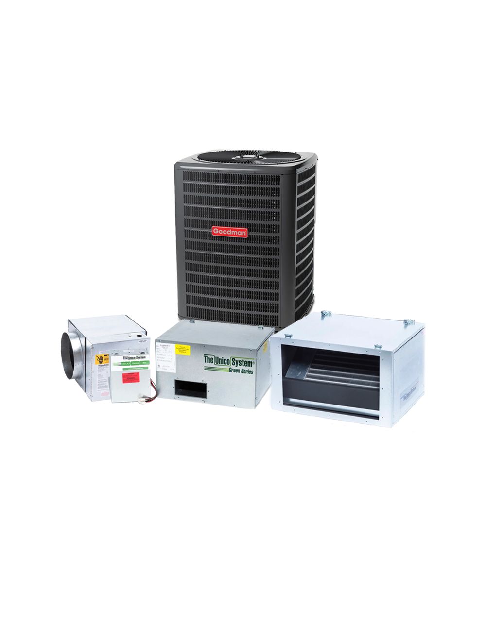 Unico High Velocity Heat Pump System – 2-5 Ton | Free Design Support!