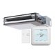 Mitsubishi 18000 BTU Ductless Mini Split AC Horizontal Ducted Indoor Unit SEZ-KD Series With MHK2 Remote Controller