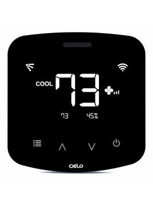Cielo Breez Max thermostat displaying cooling mode at 73 degrees