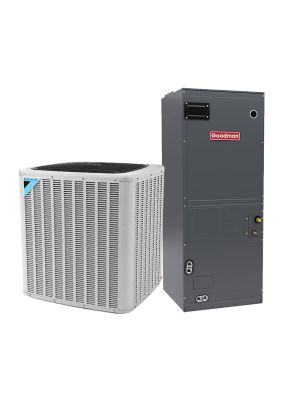 Daikin 3 Ton Commercial Split Air Conditioner System with Compatible Air Handler