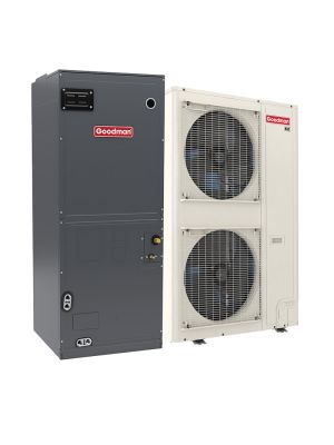 Goodman 5 Ton 17 SEER2 Variable-Speed Inverter Cooling Only System – 24.5-in Multi-Position Variable-Speed Air Handler, R32