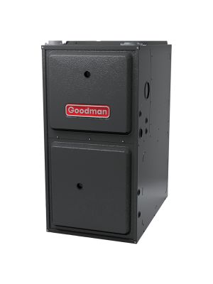 Goodman 96% AFUE variable-speed Ultra-Low NOx gas furnace for upflow or horizontal installation