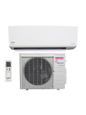 Goodman 18000 BTU 18 SEER Ductless Heat Pump Mini Split Wall Mount System