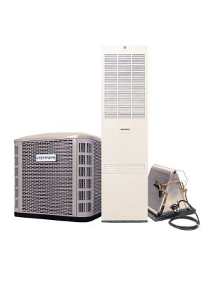 Revolv 2.5 Ton Mobile Home AC And 80% AFUE Gas Furnace System | 14.3 SEER2 | Downflow With Coil Cabinet | Select Your Furnace | R454B