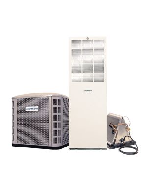 Revolv 2.5 Ton Mobile Home AC And Electric Furnace System | 14.3 SEER2 | Downflow 16-Speed ECM Blower With Coil Cabinet | Select Your Furnace | R454B