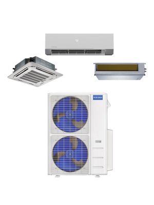 MrCool Olympus 6-Zone 48,000 BTU Mini-Split Heat Pump System for Up to 6 Rooms – Choose Your Indoor Units, 4th Generation, R454B