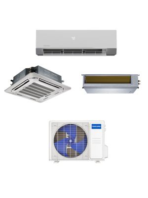 MrCool Olympus 3-Zone 18,000 BTU Mini-Split Heat Pump System for Up to 3 Rooms – Choose Your Indoor Units, 4th Generation, R454B