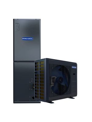MRCOOL Universal 2.5 ton central ducted heat pump split system with condenser and air handler