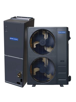 MRCOOL Universal 5 ton central ducted heat pump split system with condenser and air handler