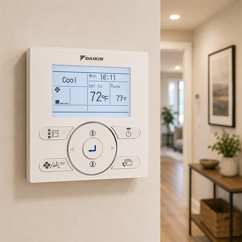 Daikin Wired Remote Controller for Mini-Split Air Handlers | AC Direct