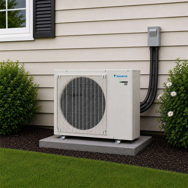 zhaoping du室外機 Daikin SkyAir 24,000 BTU Heat Pump Condenser 18.2 SEER2 | AC Direct
