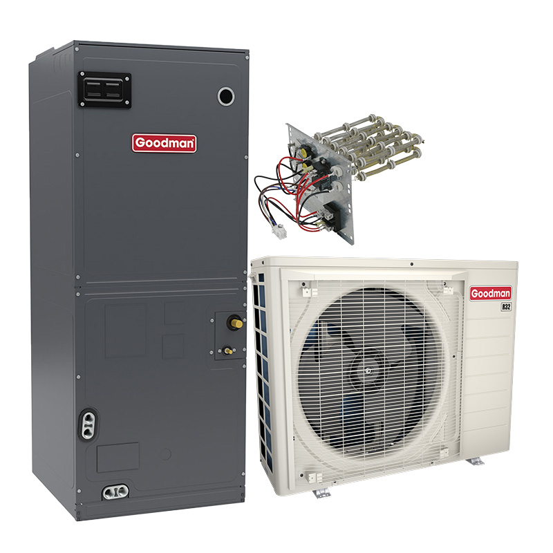 Goodman 3 ton variable-speed inverter heat pump system