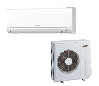 Mitsubishi 24000 BTU Mini Split Wall Mount Heat Pump 20.5 SEER System