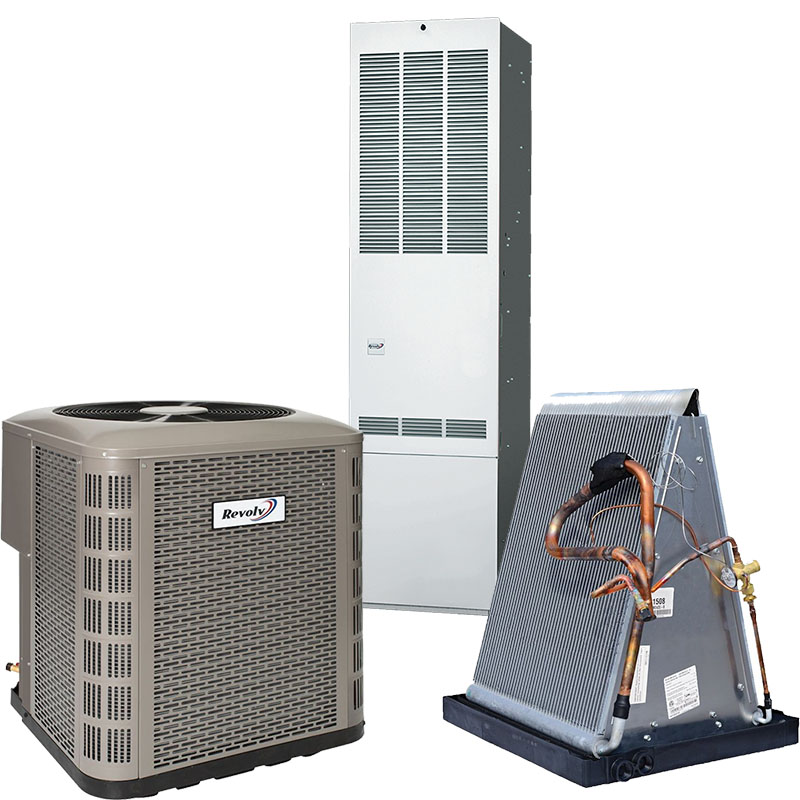 Revolv 3.5 Ton 14.3 SEER2 80% Gas System for Mobile Home Downflow