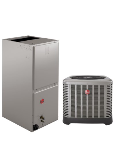 Rheem 2 0 Ton 14 Seer Air Conditioning System With Electric Heat