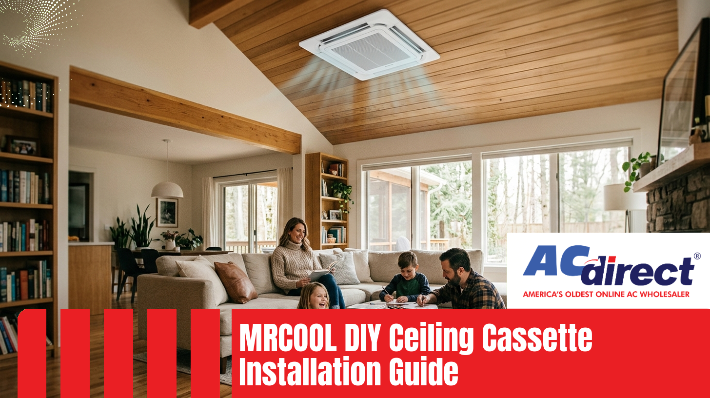 MRCOOL DIY Ceiling Cassette Installation Guide