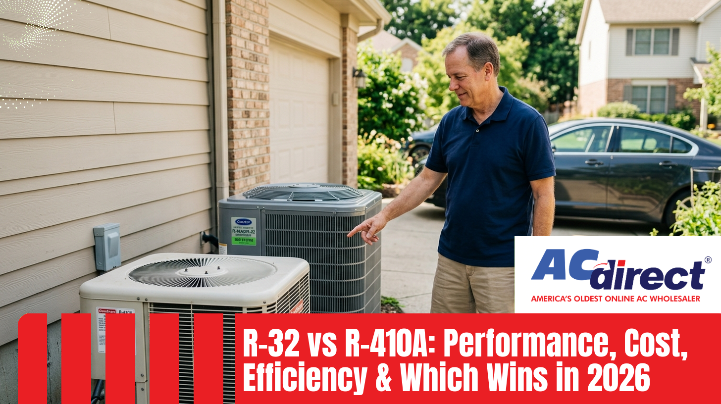 R-22 vs R-410A: Differences, Conversion & What Old AC Owners Need to Know