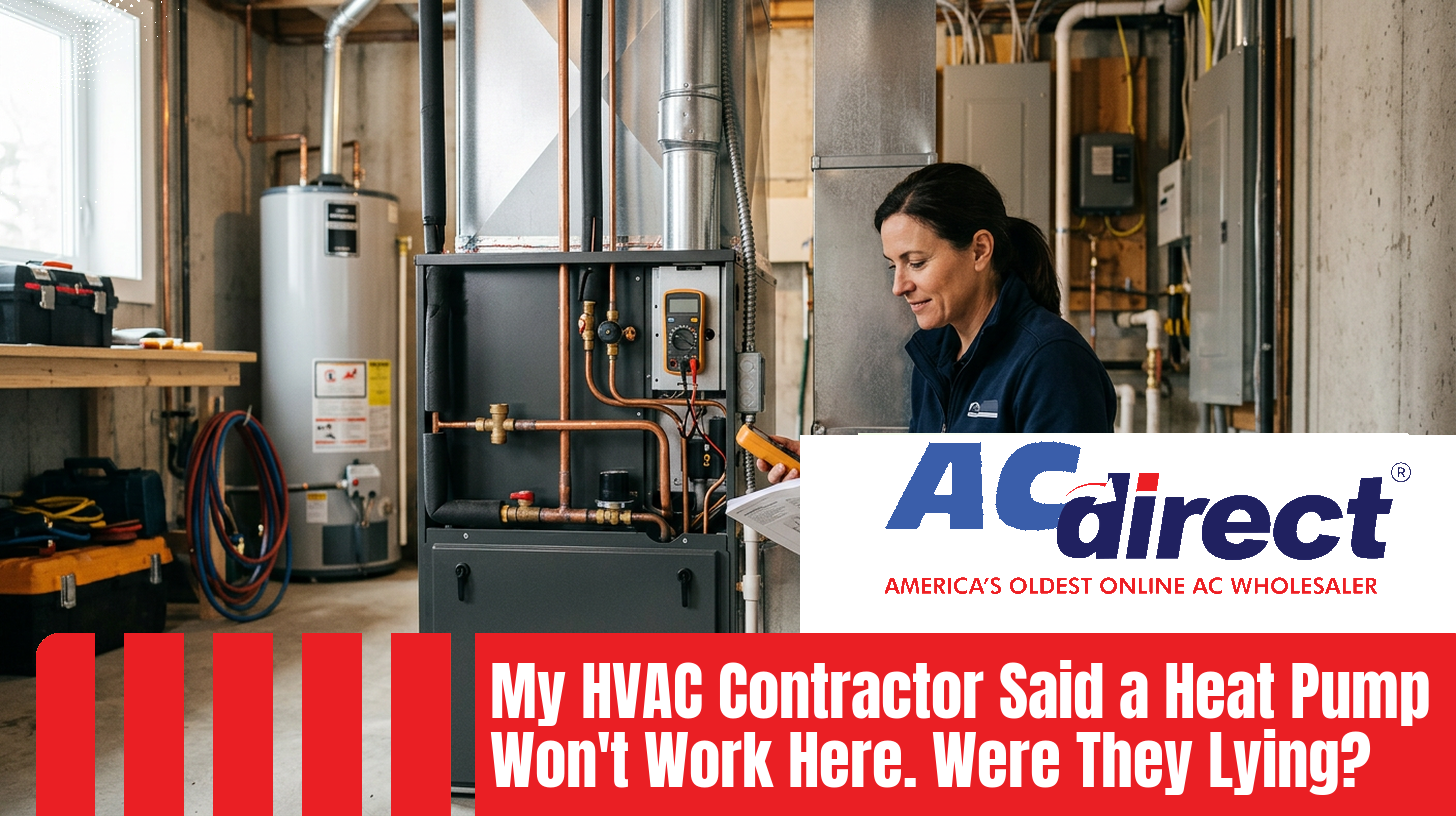 My HVAC Contractor Said a Heat Pump Won't Work Here. Were They Lying?