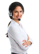 AC direct coupon code - female with headset - image