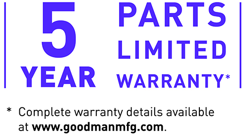 5 Years Limited Warranty