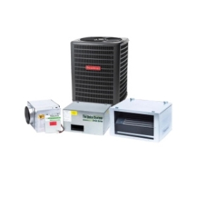 Unico high velocity AC with heat pump systems